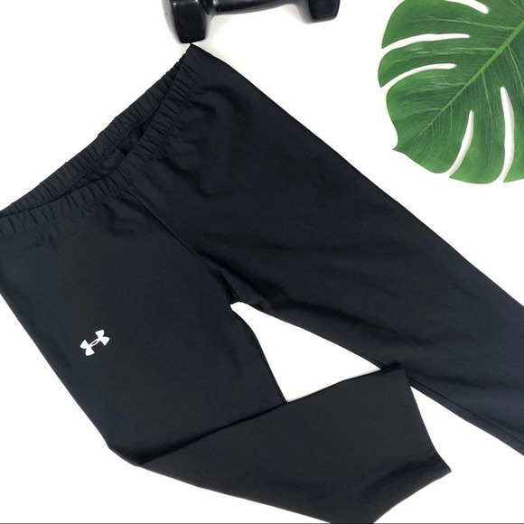 Under Armour Cropped Fitness Workout Gym Pants - Picture 2 of 6